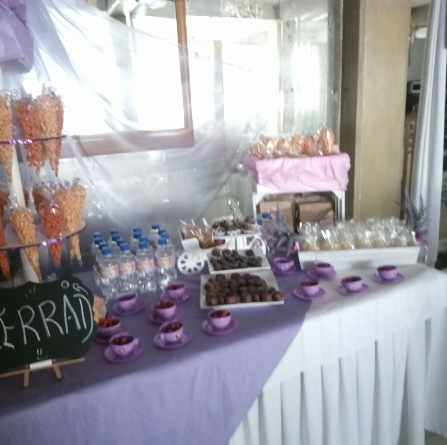 Detalle de celebración en Salón Gamo